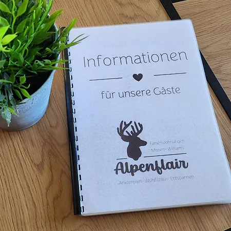 Apartment Alpenflair Mit Pool Und Sauna & Direkt Am Skilift Missen-Wilhams